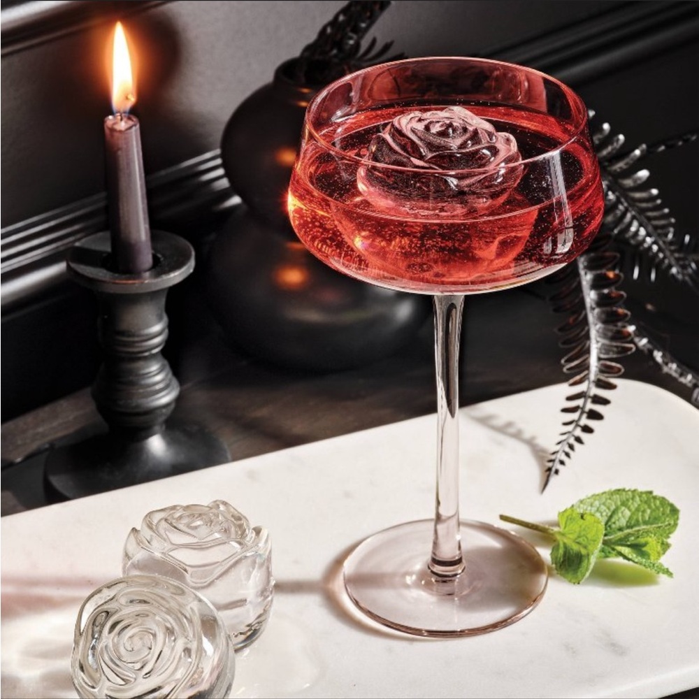 Rose nwt Ice Cube Mold - Threshold and Threshold Napkin’s 20 count